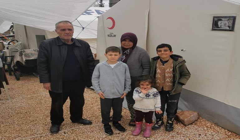 Hataylı depremzedelerden İzmit Belediyesine teşekkür mesajı