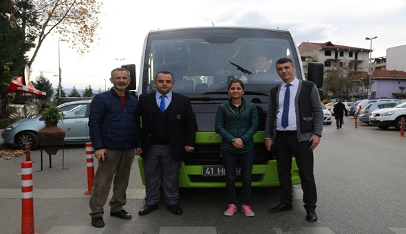 Hatipköy Muhtarı Aksoy’un ek sefer talebine Büyükşehir ekipleri kayıtsız kalmadı 