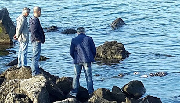 Hava alacağım dedi, cesedi denizden çıktı