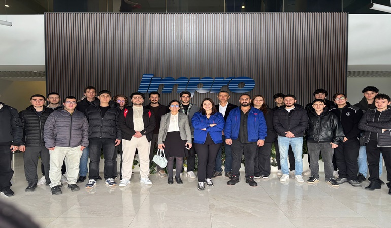 Hereke Asım Kocabıyık öğrencilerinden Cengiz Makina’ya teknik gezi