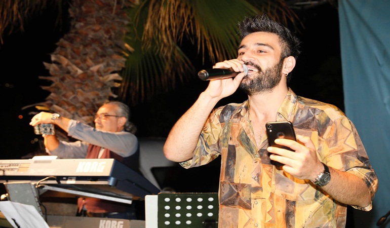 Hereke Sahili’nde konser coşkusu