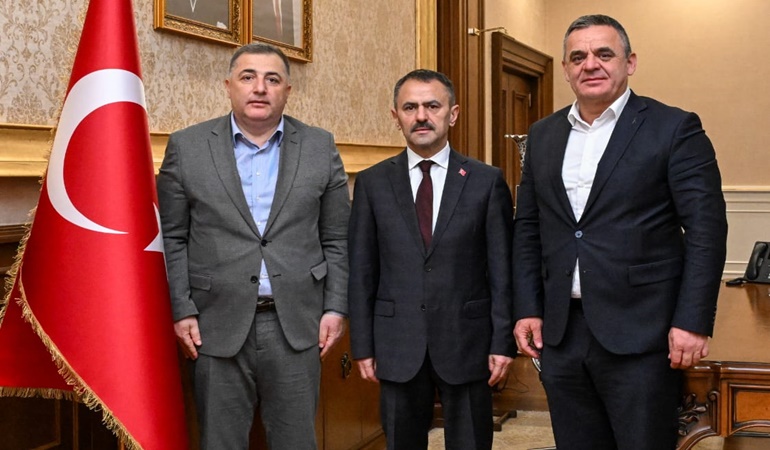 Hizmet-İş’ten Vali Aktaş’a ziyaret