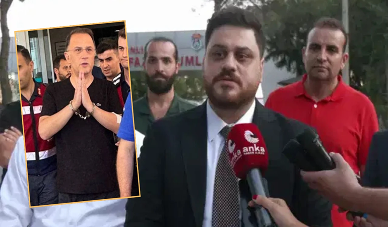 Hüseyin Baş, hastalığı ile gündemde olan başkanı cezaevinde ziyaret etti 