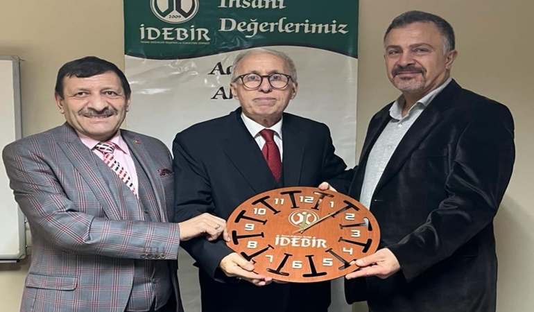 İdebir’in bu ayki Vefa Sohbeti’ne Vasfi Haftacı konuk oldu