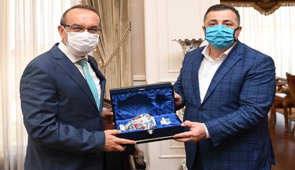 İdris Ersoy'dan Vali Yavuz'a hayırlı olsun ziyareti