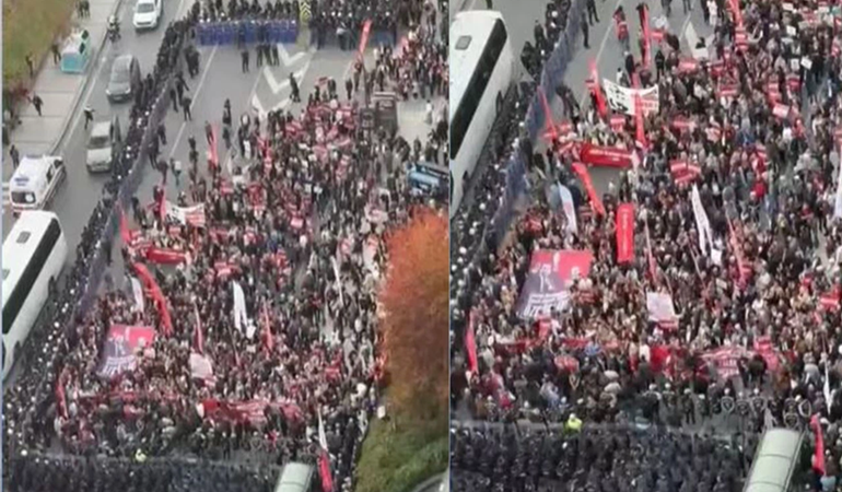 İftira atmak serbest, protesto etmek yasak!