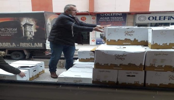 İhtiyaç sahiplerini sevindirdiler