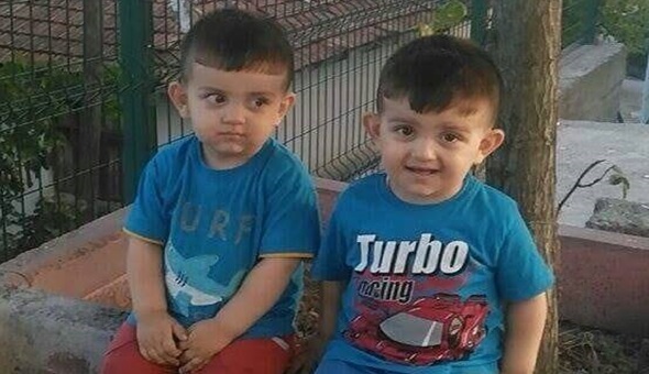 İkiz çocuklar melek oldu
