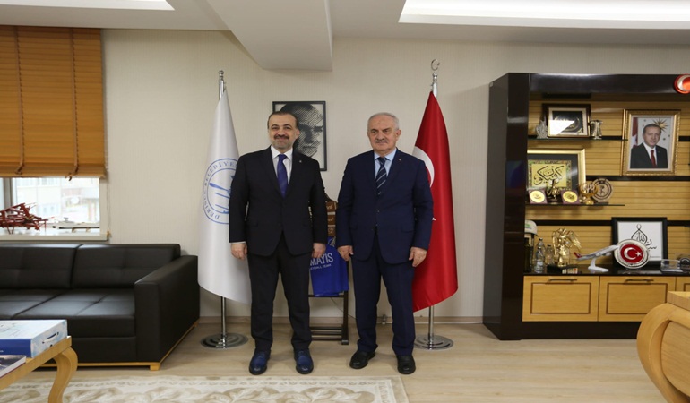 İl Başkanı Talus’tan Başkan Aygün’e iade-i ziyaret 