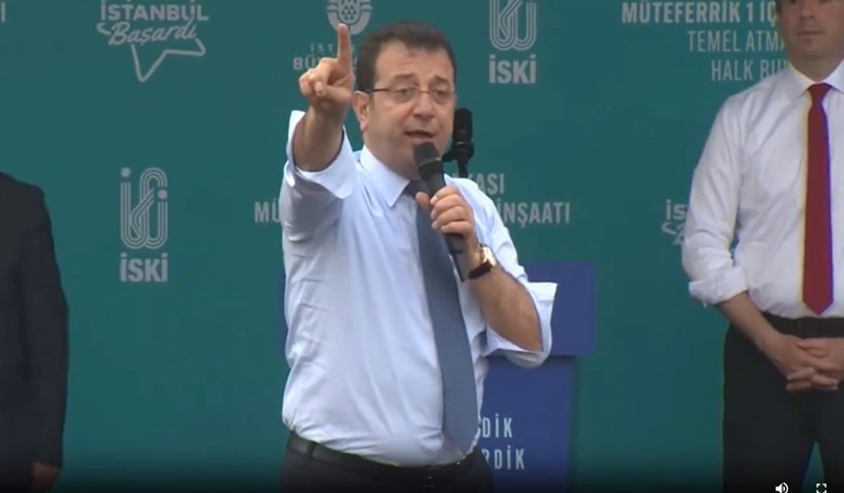 İmamoğlu, Atatürk'e dil uzatan Şevki Yılmaz'ın nasıl kollandığını örneklerle gözler önüne serdi