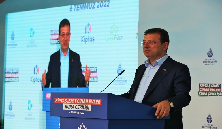 İmamoğlu: Bu işbirliğini diğer ilçeler de gösterseydi Kocaeli’de 1500 konut bitirmiştik
