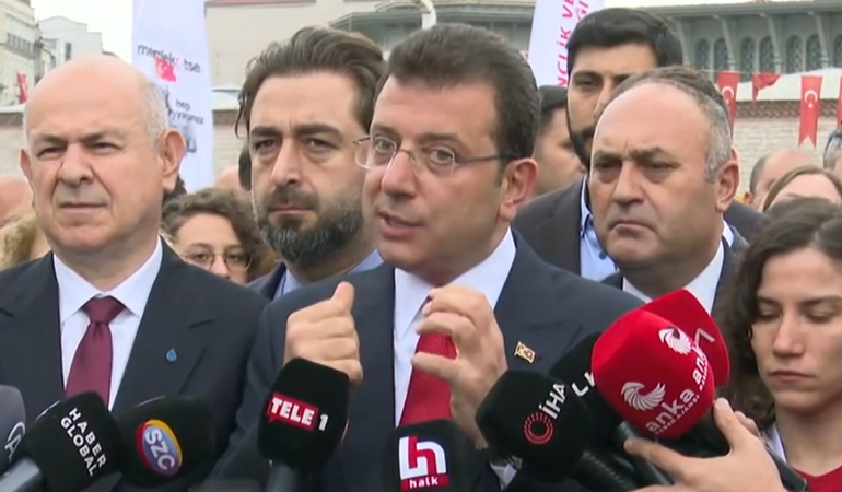 İmamoğlu'ndan 19 Mayıs isyanı