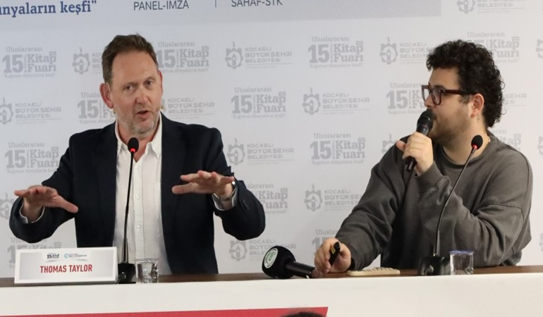 İngiliz yazar Kitap Fuarı'nda İngiltere’yi anlattı