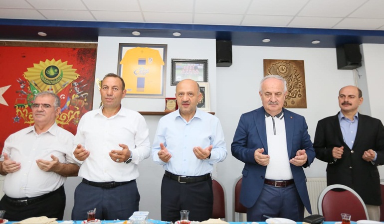 Işık ve Aygün, Gümüşhaneliler Derneği’ne konuk oldu  