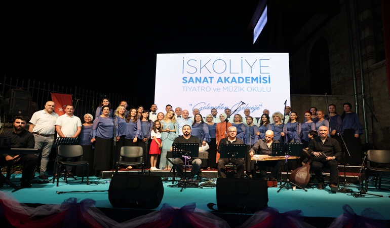 İskoliye sanat günleri ile Darıcalılar müziğe doydu