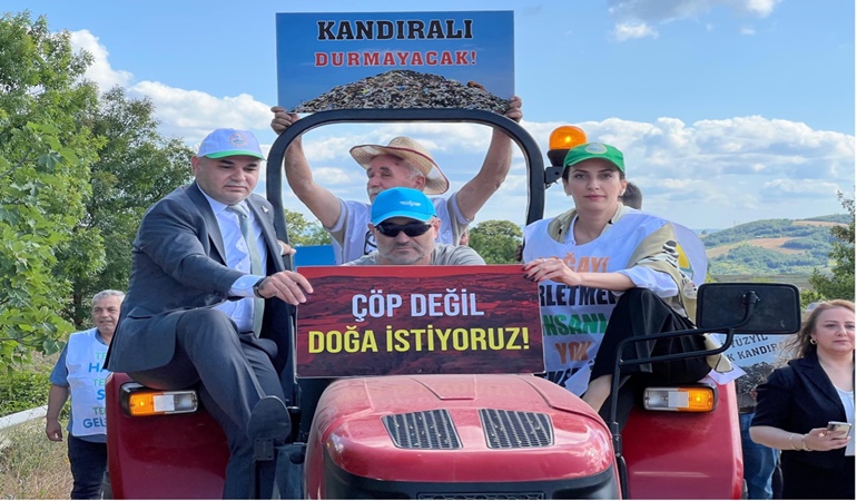 İstanbul vekili Rızvanoğlu Kandıra’da yapılmak istenen çöp tesisine karşı çıktı