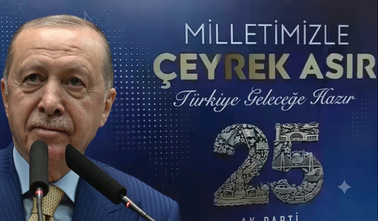 İşte AKP'nin 25'inci yıl sloganı!