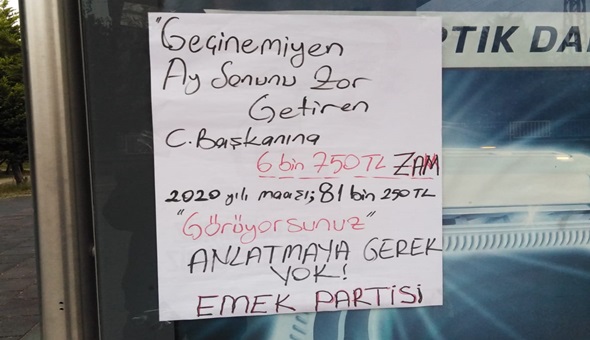 İşte mahkemenin Erdoğan'ın maaş zammı afişi kararı