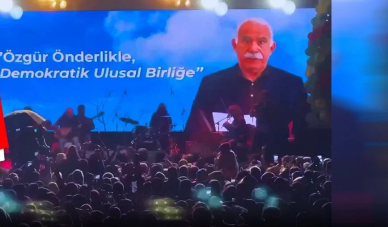 İşte yeni Türkiye! Terörist başının doğum günü kutlandı