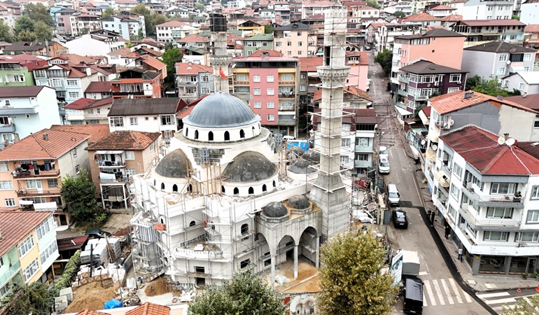İşte yıkılıp yeniden yapılan Kuruçeşme Merkez Camii’nde son durum!