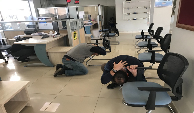 İSU’dan 12 ilçede deprem tatbikatı