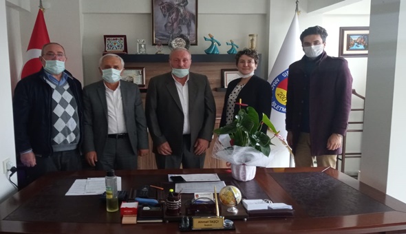 İYİ Parti İzmit'ten Servis Araçları Odası'na ziyaret