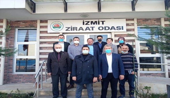 İYİ Parti İzmit'ten Ziraat Odası'na ziyaret
