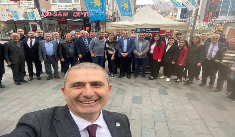 İYİ Partililer birlik mesajını Yürüyüş Yolu’nda verdi