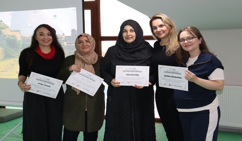 İZGİM’de sertifika sevinci