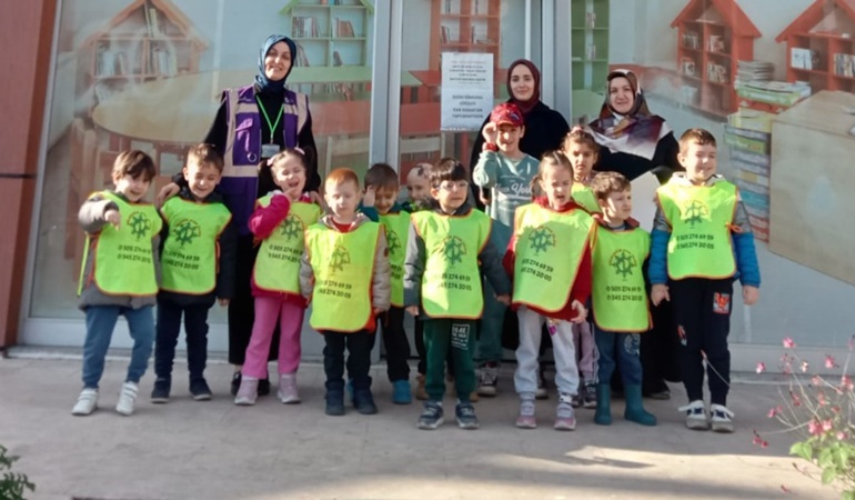 İZGİM, minikleri ağırladı