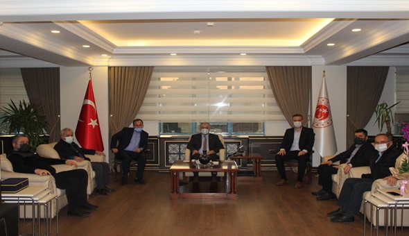 İZKANDER’den Cinbir’e ziyaret