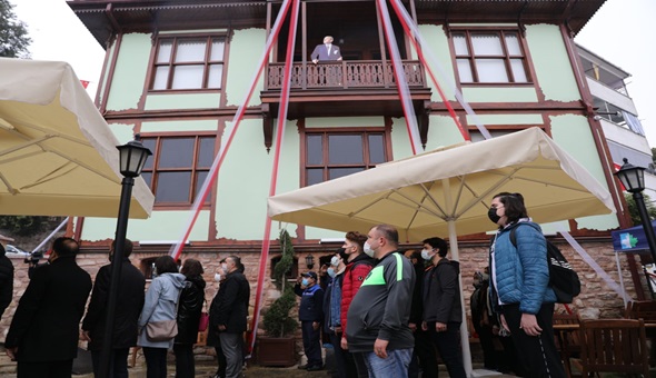 İzmit 10 Kasım’da Ata’yı Atatürk Evi'nde andı