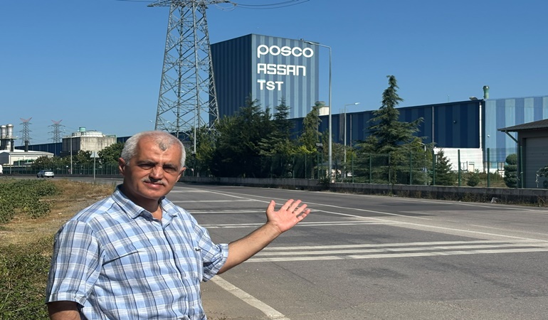 İzmit Alikahya’da vatandaş Posco Assan Fabrikası yüzünden demir tozu soluyor!