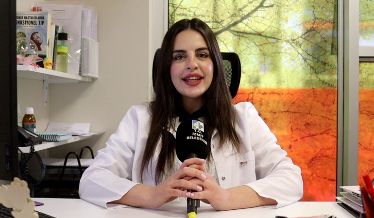 İzmit Belediyesi Diyetisyeni Dilan Avcı dengeli beslenmeye dikkat çekti