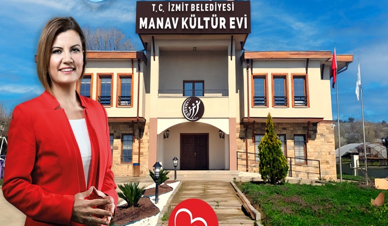 İzmit Belediyesi Manav Kültür Evi 25 Mart Pazartesi günü açılıyor