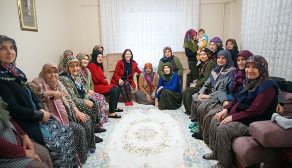 İzmit Belediyesi'nden Durhasanlı kadınlara teşekkür