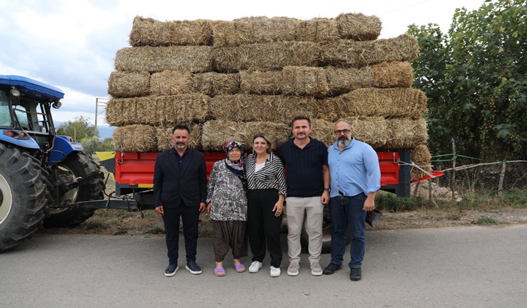 İzmit Belediyesi’nden yangın mağduru üreticilere destek