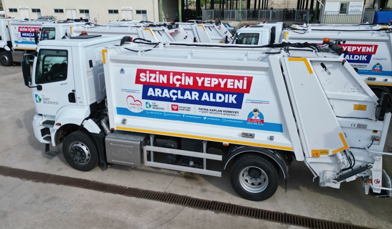 İzmit Belediyesi’nin çöp aracı Beykoz’da mı görüntülendi?