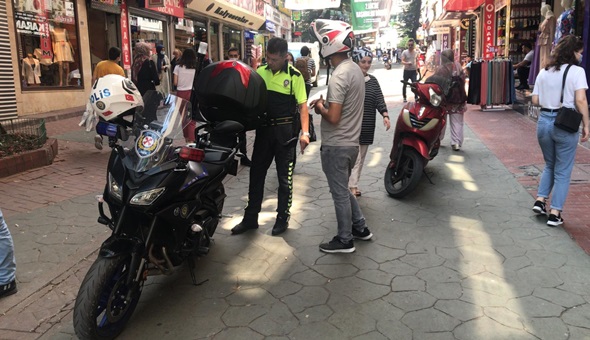 İzmit Belediyesinden motosiklet sürücülerine uyarı