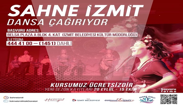 İzmit Belediyesinden ücretsiz dans kursu