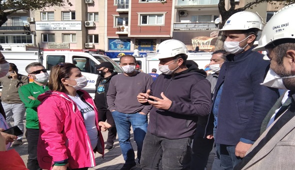 İzmit Belediyesinin ikinci yardım ekibi İzmir’de