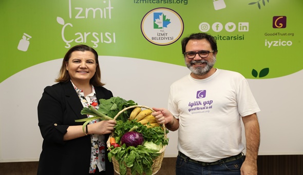 İzmit Çarşısı üreticiye işte böyle güç katıyor