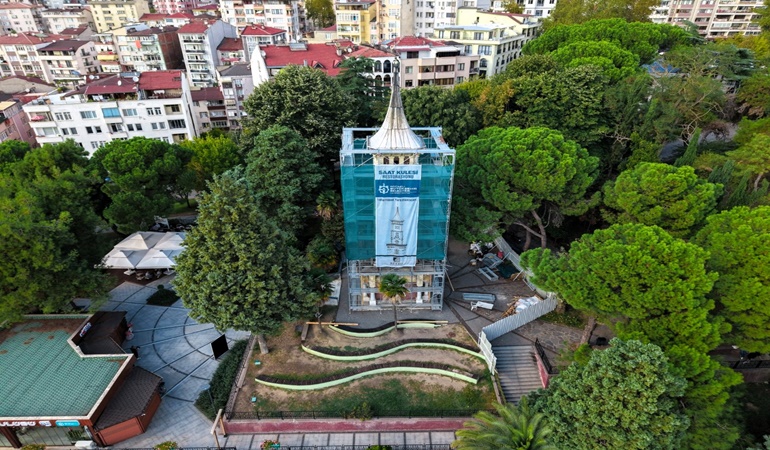 İzmit’in 125 yıllık tarihi Saat Kulesi 180 günde onarılacak!