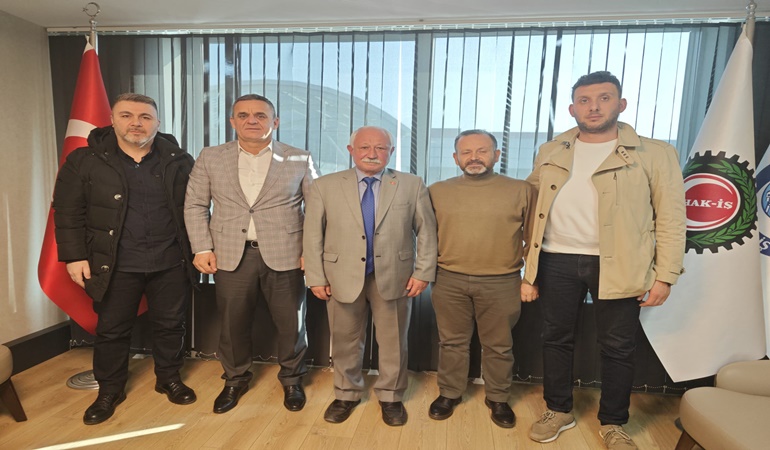 İzmit’in bağımsız adayı Can’dan Hizmet-İş’e ziyaret