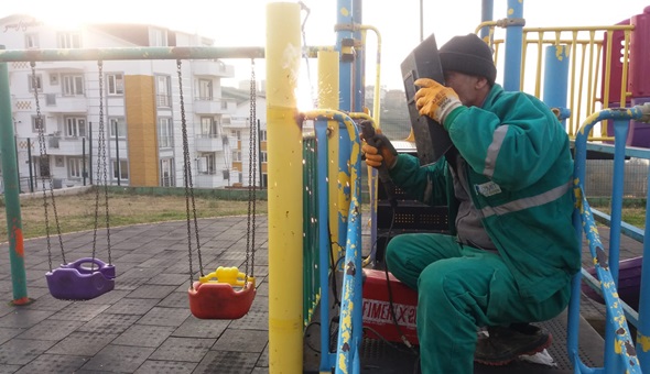 İzmit’in parkları her zaman yeni 