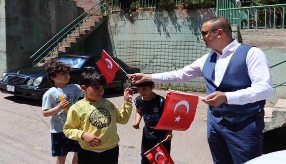 İzmit’in tüm sokaklarında 19 Mayıs coşkusu 