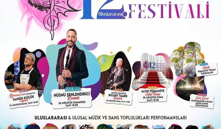 İzmit Pişmaniye Festivali’nde yıldızlar geçidi!