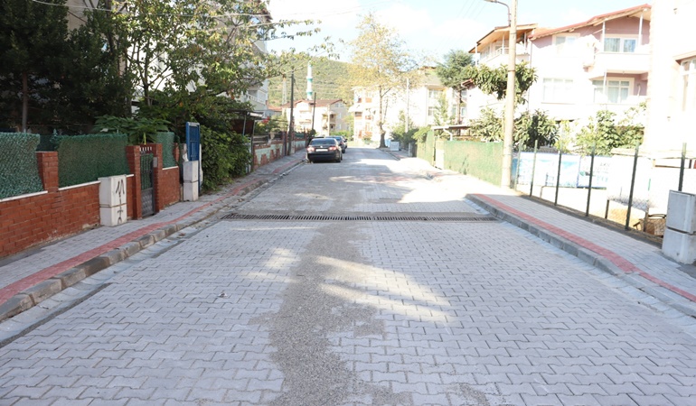 İzmit Şirintepe Mahallesi’nde o yol yenilendi