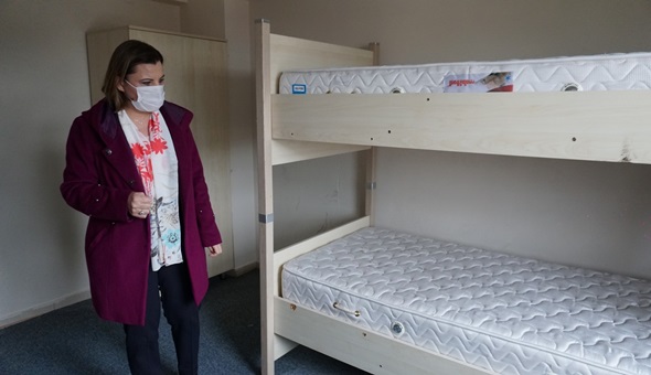 İzmit'te 4 tesis, barınma  ve gıda ihtiyacı için hazır hale getirildi 