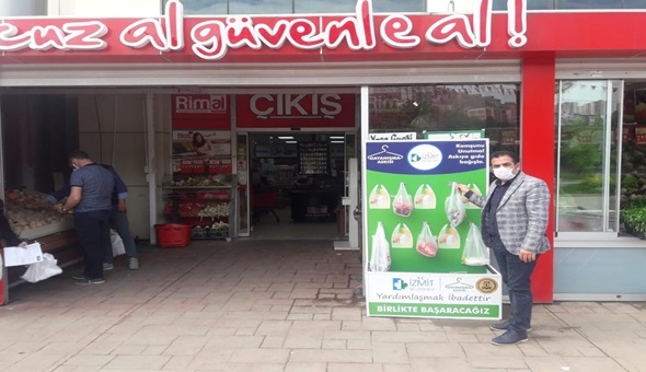 İzmit’te askıda gıda zinciri büyüyor